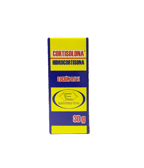 CORTISOLONA LOCION 0.5% FRASCO X 30 GR